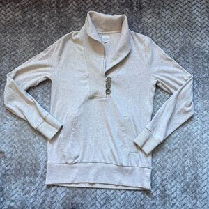 ⭐️⭐️⭐️Banana Republic Cream Ribbed Sweater